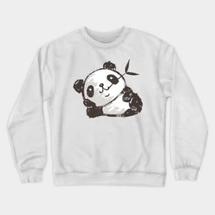 Panda that is relaxing Crewneck Sweatshirt